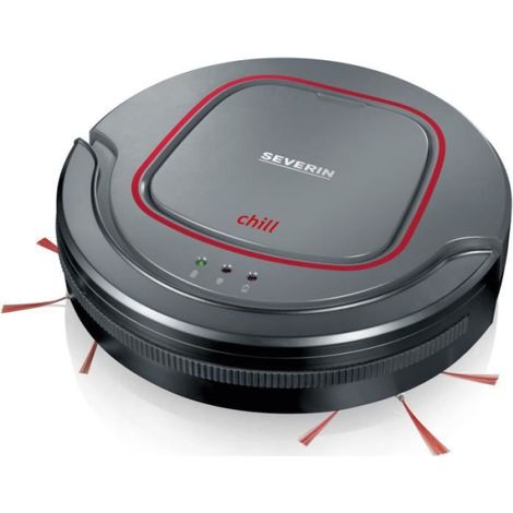 Aspirateur Robot SEVERIN - Batterie Lithium 12,8V - Autonomie 90min. - Réservoir 350ml - Silencieux 65dB (1/5)