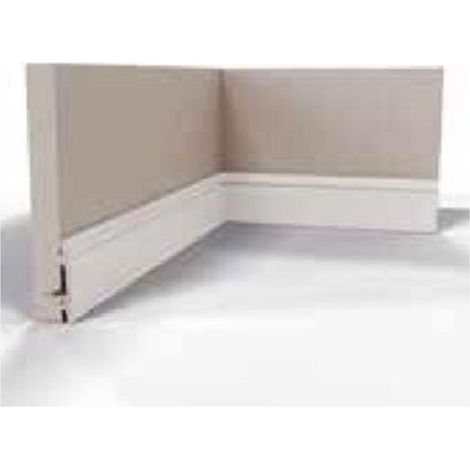 Plinthe anti choc à moulure contemporaine PVC 2,4ML - Hauteur: 70mm