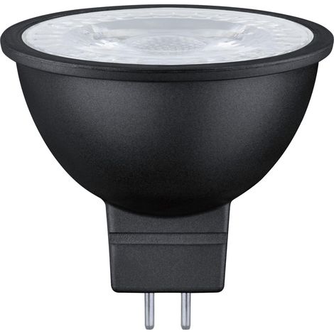 29106 Standard 12V 3-Step-Dim réflecteur LED GU5,3 445lm 6W 4000K gradable Noir mat Ampoule (1/5)
