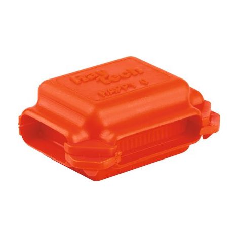 Boîte de jonction de câble Klauke - Pré-remplie au gel - 3 entrées - Orange - Blister de 4 (1/5)