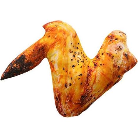 Oreiller Peluche - Cuisses De Poulet - 20 Cm - Decoration Intérieure Et Cadeau D Anniversaire - 1 Piece (1/5)
