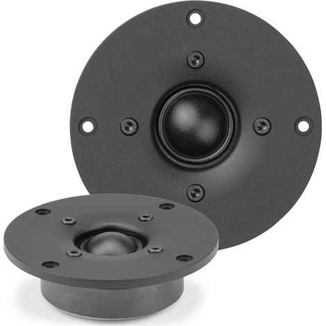 Hochtöner – 1 Stück – Seide und Neodym – max. 50 W, 8 Ohm – Lautsprecherreparatur – 89 mm (1/5)