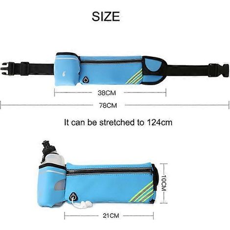 Sac banane de course pour femmes et hommes, sac ceinture, sac à dos d'hydratation étanche, accessoires de course (1/5)