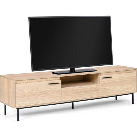 Porta TV SEATTLE da 180 cm con contenitori dal design industriale (1/5)