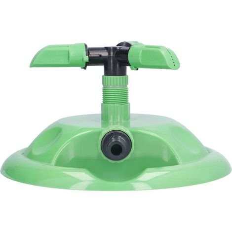 Arroseur automatique rotatif à 360° avec pulvérisateur réglable pour l'irrigation extérieure des jardins, pelouses et cours (1/5)