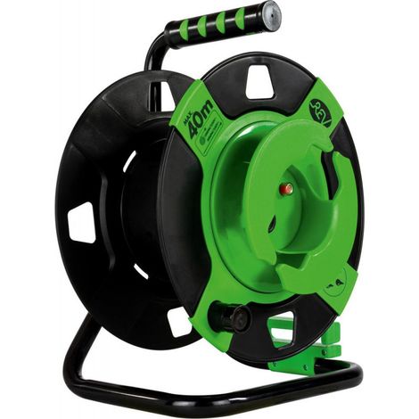 El aparato vacío Negro de plástico del tambor verde