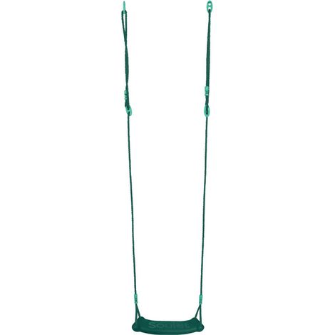 Siège balançoire plastique vert forêt pour portique bois enfant (1/5)