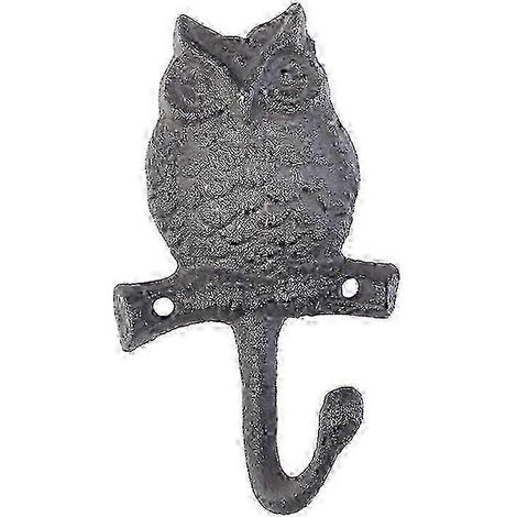 Crochets muraux en forme de hibou, patères gain de place, crochets de porte, X, L (1/3)