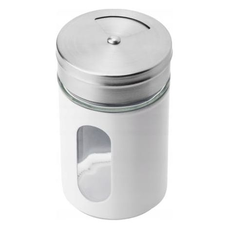 Récipient à épices blanc de 90 ml pour le sel et le poivre