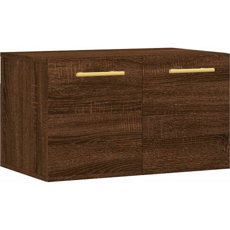 Maison Exclusive - Armario de pared madera ingeniería marrón robl (1/5)