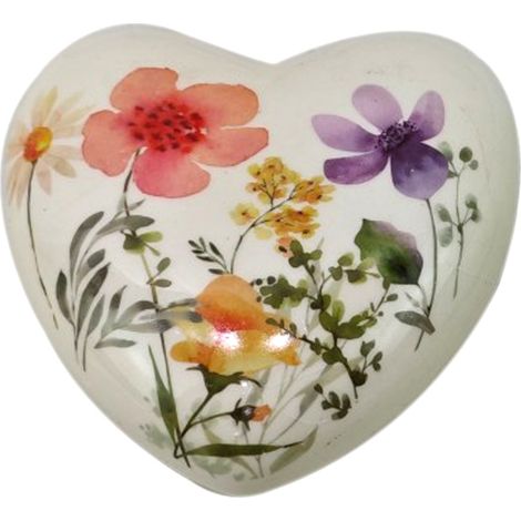 Dekorative Blumen-Herzvase aus Keramik für Zuhause, romantisches und elegantes Geschenk, Innendekorationszubehör
