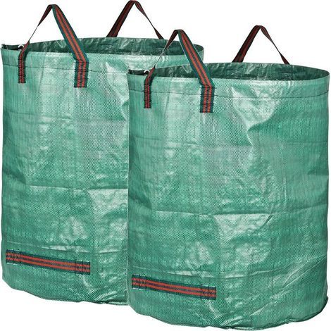 2X Tear-Resistant 500L Garden Bags 80x100CM A (1/4)
