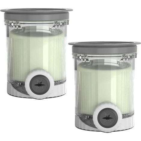 Pot et Couvercle by CREAMi Sorbetière et machine à glaces, Lot de 2 Bol Bacs à Crème Glacée pour Ninja Creamy NC701EU NC701 (1/5)