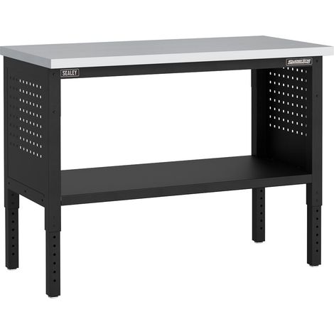 Sealey APMWB50SS Superline PRO Modular Adjustable Height Workbench with Stainless Steel Worktop 1265mm