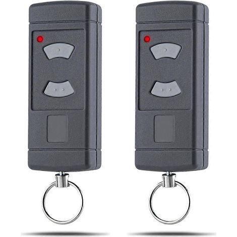 Lot de 2 émetteurs manuels pour porte de garage compatibles HSE2-40 et HS4-40 (1/5)