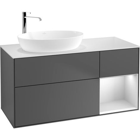 Villeroy & Boch G931MTGK Meuble sous-vasque Finion G93 (1/2)