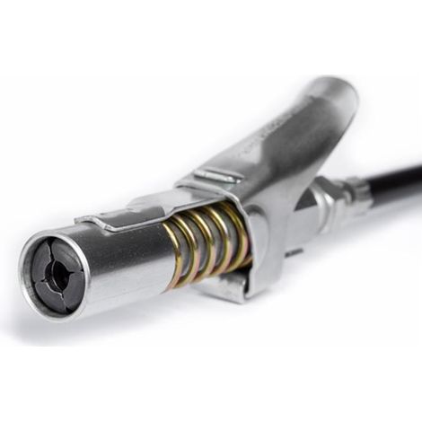 Lem Select – M10x1 „Hands-Free“-Kupplungsverschraubung – Schmierung bis 10.000 psi – Einhandbedienung – Verhindert Fettleckagen (1/5)