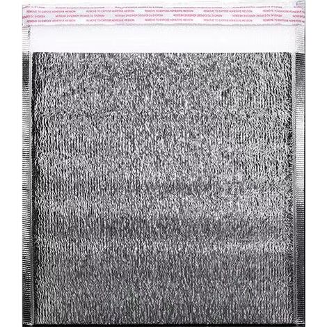 Packung mit 100 wiederverwendbaren Isoliertaschen, Thermoeinlagen, Metallic-Einlagen, selbstklebenden Einlagen, Umschlägen, gepolsterten Versandtaschen (25 x 25 cm) (1/5)