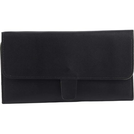Organisateur de ciseaux, sac de rangement portable pour ciseaux de coiffure et outils de salon, en PU compact et léger (1/5)