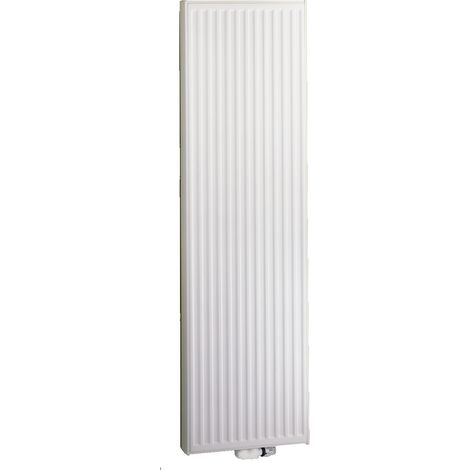Henrad – Radiateur eau chaude acier vertical 2000 x 600 mm – 2160W – 6 trous pour fixation – Chaleur douce et homogène (1/6)