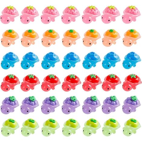 Collection de Tortues Miniatures 42 Pièces De Décoration En Résine  Figurine Tortue Phosphorescente Qui Déco Jardin Terrasse Porche Rebord Fenêtre Bureau Anniversaire (1/5)