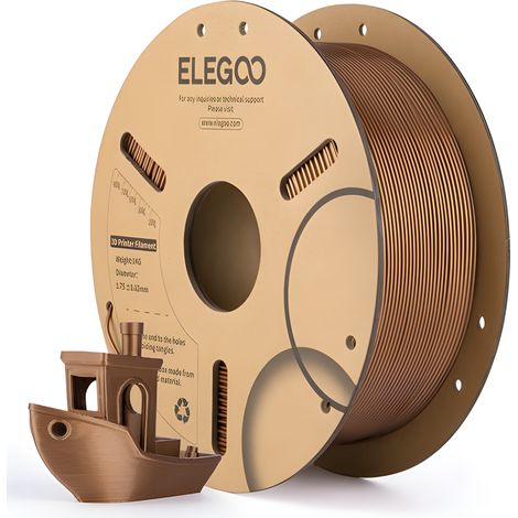 Filamento PLA Elegoo Rosso Bronzo 1 kg (1/3)