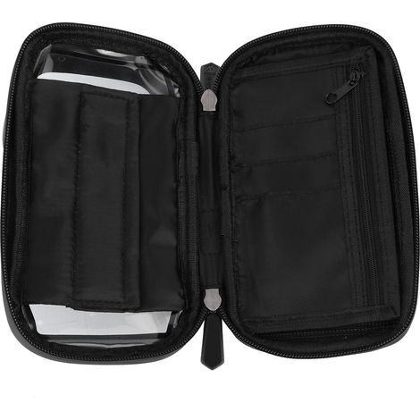 Support de téléphone universel étanche pour cadre avant de vélo, sacoche avec trépied, accessoire de cyclisme, coque rigide noire 7 pouces (1/5)