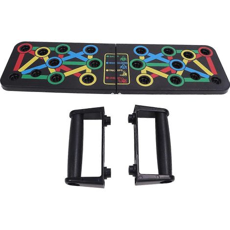 Multifunktionales Push-Up-Board für Bauch- und Brustmuskeltraining, faltbar, für Zuhause (YMMR) (1/5)