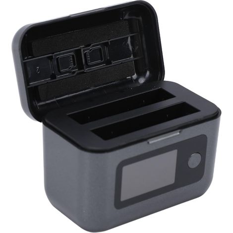 Hub de Chargeur de Batterie de Caméra Rapide adapté à la Batterie de Caméra X4 Air, Chargement PD à Double Emplacement avec écran LCD de 1,47 Pouces, Station de Charge Rapi (1/5)