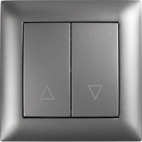 Toolight Venetian Blind Switch With Frame Oste Jnh009-w Grey (1/5)