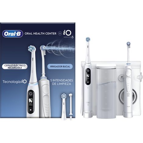 Oral-B iO6 & OxyJet Adulto Cepillo dental oscilante Blanco