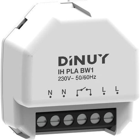 Programmateur horaire sans écran format pastille 1 canal Bluetooth (1/2)