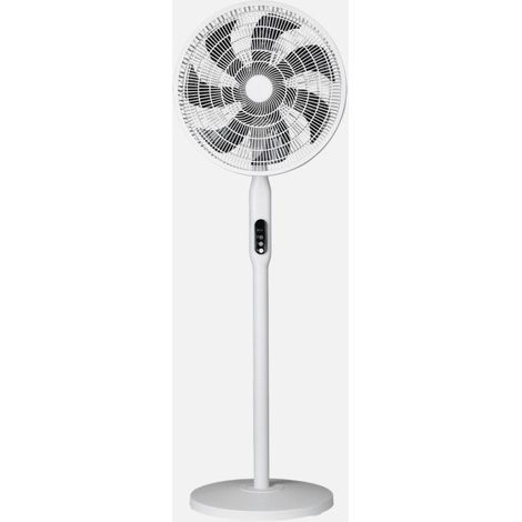 ABRILA - Ventilador 3 en 1 Mixin 60w  3 Velocidades  Aspas de 7  Fijo y Rotatorio  Suelo/Pared/Sobremesa  Blanco