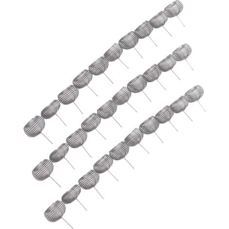 100 paniers à engrais sphériques en acier inoxydable pour bonsaï, orchidées et plantes succulentes. (1/5)