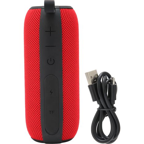 Tragbarer Bluetooth-Lautsprecher mit Subwoofer, zwei Lautsprechern und vielfältigen Funktionen (1/5)