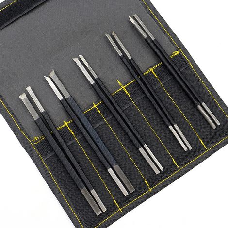 De En Acier À Haute Teneur En Carbone 10 Pièces Outils De Gravure Kit D'outils De Facile À Utiliser Magasin Pour Débutants Professionnels
