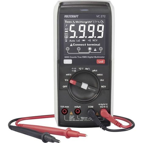 [GEBRAUCHT] B-Ware VOLTCRAFT Hand-Multimeter Multimeter digital CAT III 600 V Anzeige Counts: 6000 (1/2)