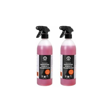BEEFER 2x Nettoyant vitres de cheminée, verre de four et grilles de barbecue 750 ml - 10100004-2 (1/4)