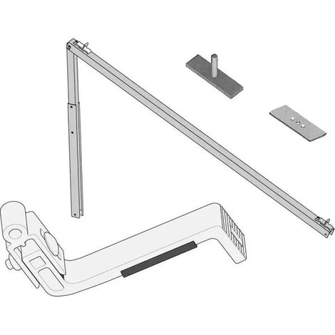 BRÖTJE Set staffa tetto estensione DBSE 20 B, 807296
