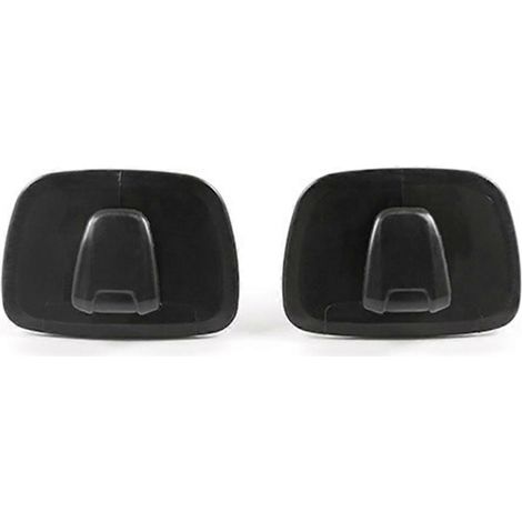 1 paire de crochets de suspension intérieurs pour sièges arrière de voiture, compatibles avec les modèles XC40, XC60 et XC90 (2016-2020), crochets de toit noirs. (1/4)