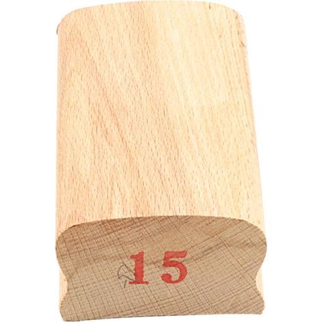 Bloc de Ponçage Radius 15 Pouces en Bois, Outil de Luthier pour Guitare et Basse, Surface Lisse, Solide et Fiable pour Atelier (1/5)