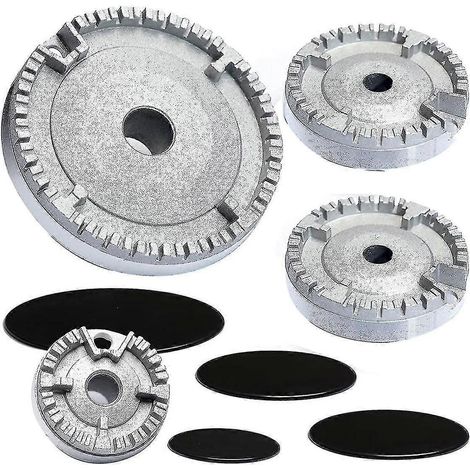 Kochfeldplatte, verbesserte Kochfeldabdeckung, Backofen-Kochfeld, Brennerabdeckung, kompatibel mit den meisten Herdplatten (1/5)