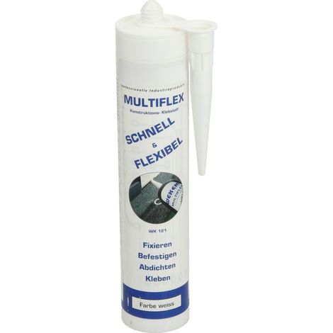 Colle de construction Multiflex WK 121 cartouche 290 ml - blanc