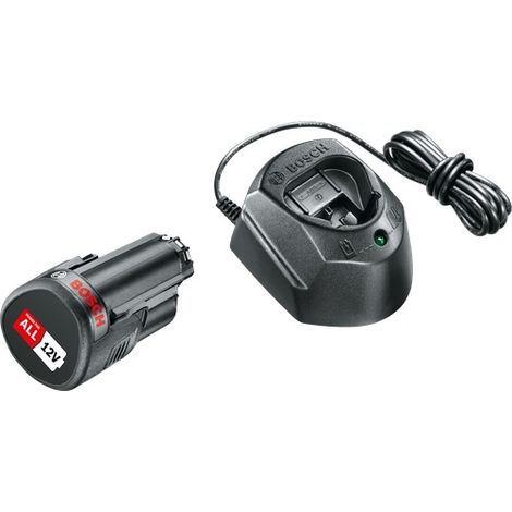 BOSCH 12V Batteria 1 batteria 1,5Ah + caricatore GAL 1210 - 1600A01L3D