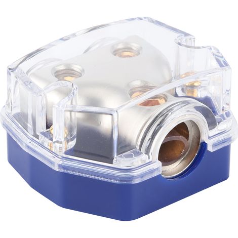 Bloc de distribution d'alimentation pour système audio de voiture, répartiteur de câble de masse à 2 voies, compatible avec les camping-cars (remplacement). (1/5)