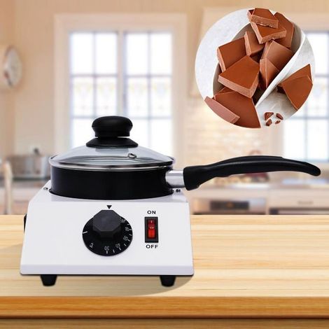 Dispositif de tempérage de pot de fusion de fondeur de chocolat pour couverture inclus (1/4)