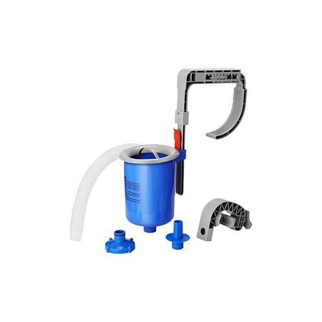 Skimmer automatique de surface – Collecteur flottant de débris, filtration des impuretés, pour piscine extérieure (1/5)