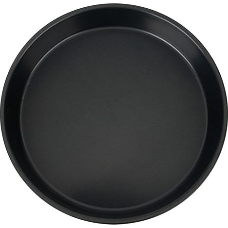 Plaque À Pizza - Acier Au Carbone - Revêtement Antiadhésif - Hauteur 3,8 cm - Pour Pizzas Profondes, Tartes Et Pâtisseries - 25,4 cm - 1 Pièce