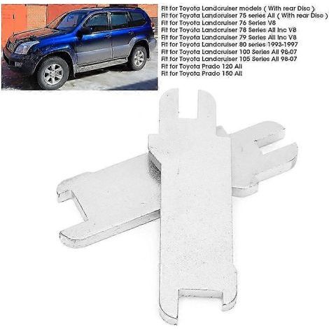 Supports de jambe de force de frein à main en forme d'os de chien compatibles avec les Toyota Landcruiser séries 75, 78, 79, 80, 100 et 105.