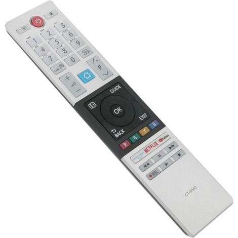 CT-8543 Télécommande de remplacement-RC42151P 30101775 Télécommande pour Toshiba TV 32W2863DG 32W2863DA 40L2863DG 43V5863DG 43B6863DG 49L2863DG 49U6863DG 49V5863DG 55V5863DG 55U7863DA (1/4)